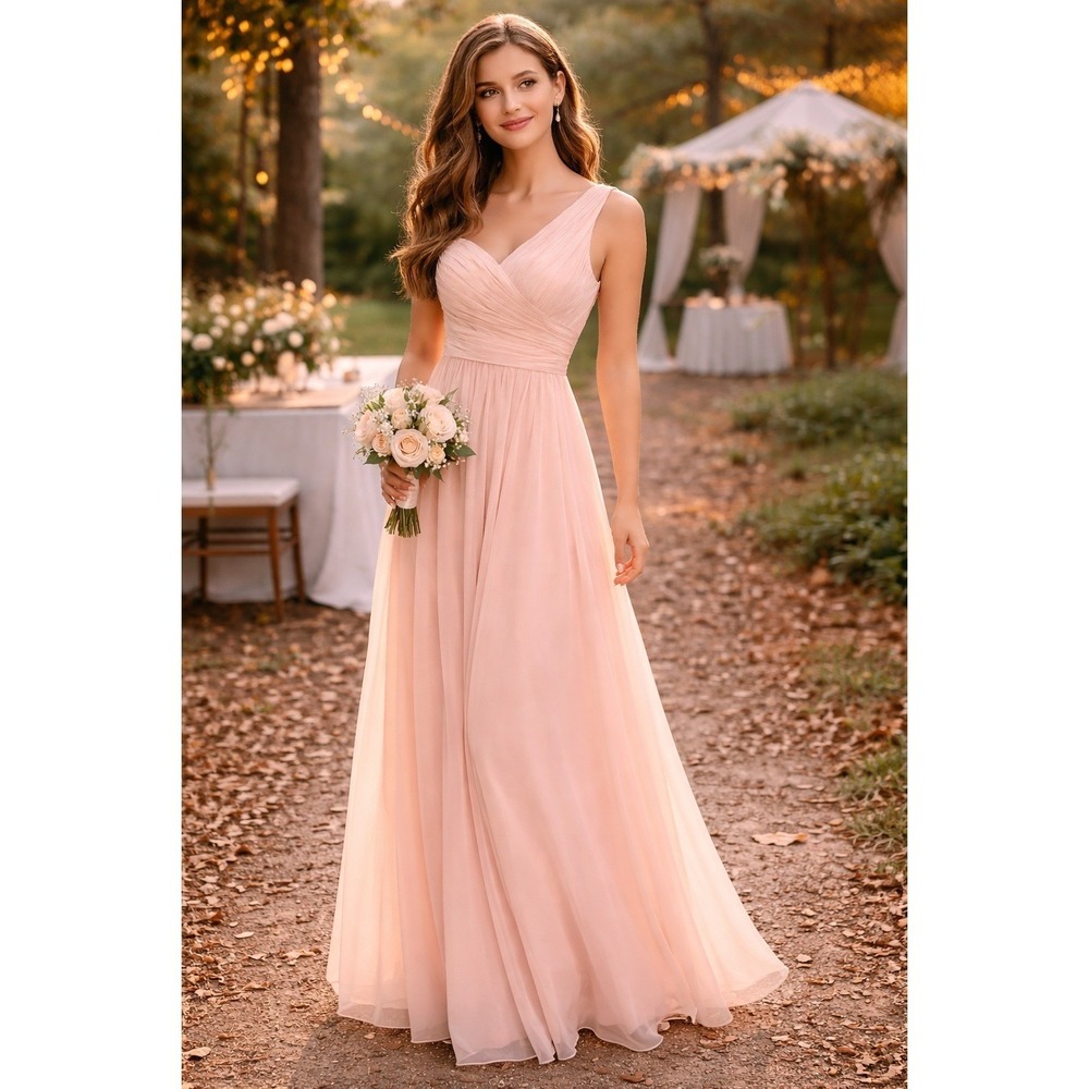 Bill Levkoff Womens Dress 2 Pink One‎ Shoulder Chiffon Bridesmaid Formal Gown